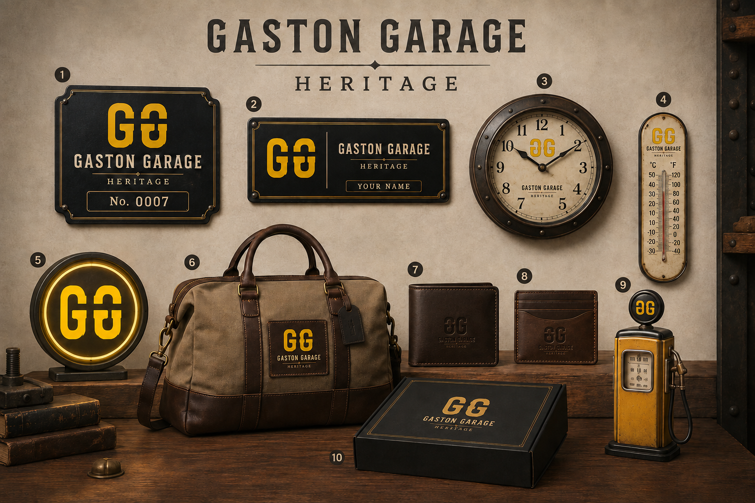 Gaston Heritage - collection Gaston Garage